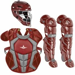 All-Star System7 Axis NOCSAE Youth Baseball Catcher's Package -Baseball Gloves Sales all star ckcc1216s7xc mar 21496.1679286490