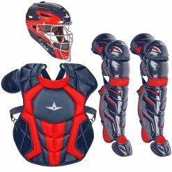All-Star System7 Axis Travel Team NOCSAE Intermediate Catcher's Package -Baseball Gloves Sales all star ckcc1216s7xtt nvysca 45350.1678054694