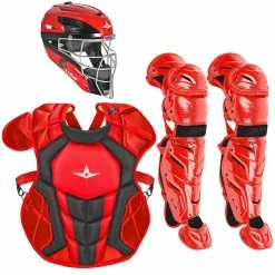 All-Star System7 Axis Travel Team NOCSAE Intermediate Catcher's Package -Baseball Gloves Sales all star ckcc1216s7xtt scablk 33055.1678054694