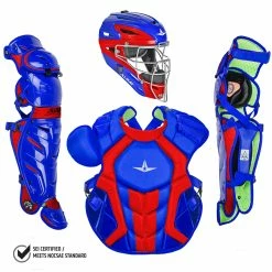 All-Star System7 Axis NOCSAE Adult Baseball Catcher's Package -Baseball Gloves Sales all star ckccpro1x crd 63376.1679475002