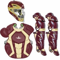 All-Star System7 Axis NOCSAE Adult Baseball Catcher's Package -Baseball Gloves Sales all star ckccpro1x gph 88196.1679475003
