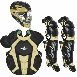 All-Star System7 Axis NOCSAE Adult Baseball Catcher's Package -Baseball Gloves Sales all star ckccpro1x sbk 06711.1679475003