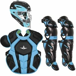All-Star System7 Axis NOCSAE Adult Baseball Catcher's Package -Baseball Gloves Sales all star ckccpro1x bkor 08242.1679475004