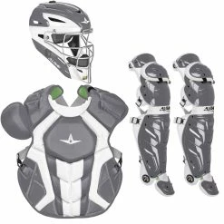 All-Star System7 Axis NOCSAE Adult Baseball Catcher's Package -Baseball Gloves Sales all star ckccpro1x nawh 97358.1679475005