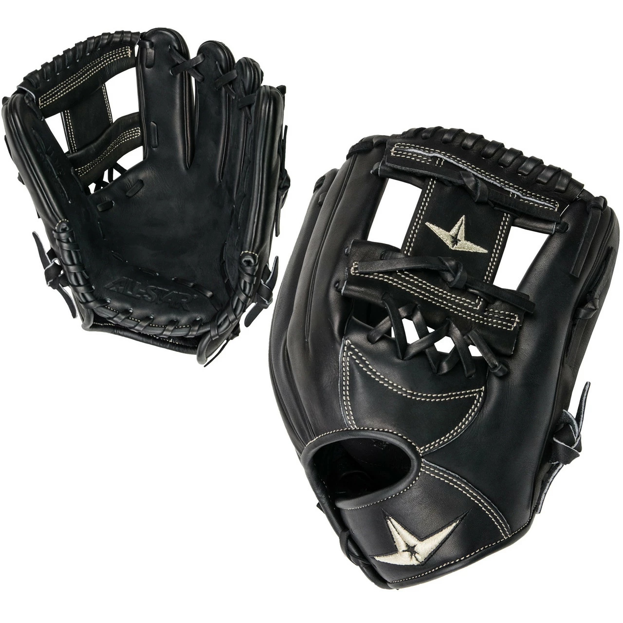 All-Star Pro-Elite 11.5 Inch FGAS-1150I Baseball Glove - Black 1 All-Star Pro-Elite 11.5 Inch FGAS-1150I Baseball Glove - Black