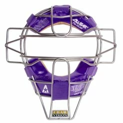 All-Star Hollow Steel FM25 LMX Traditional Baseball Catcher's Mask -Baseball Gloves Sales all star fm25lmx pur 32224.1678996343