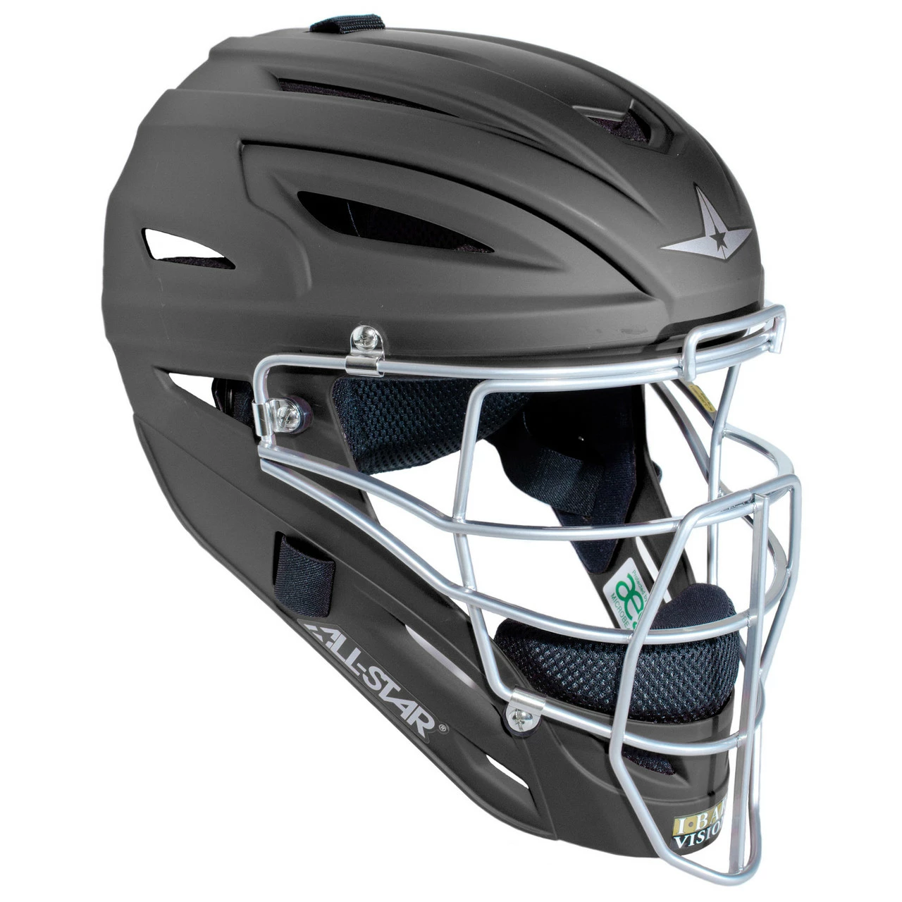 All-Star System Seven Matte MVP2510M Youth Catcher's Helmet 1 All-Star System Seven Matte MVP2510M Youth Catcher's Helmet