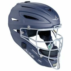 All-Star System Seven Matte MVP2500M Adult Catcher's Helmet -Baseball Gloves Sales all star mvp2500m nvy 00488.1678170483