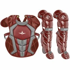 All-Star System7 Axis NOCSAE Intermediate Baseball Catcher's Gear Set -Baseball Gloves Sales all star s7ancplgi mar 10367.1674473303