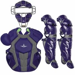 All-Star System7 Axis TM Adult NOCSAE Baseball Catcher's Package -Baseball Gloves Sales all star ckccpro1x tm pu 79965.1679330088