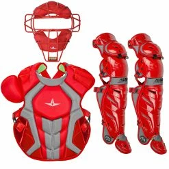All-Star System7 Axis TM Adult NOCSAE Baseball Catcher's Package -Baseball Gloves Sales all star ckccpro1x tm sc 46909.1679330088
