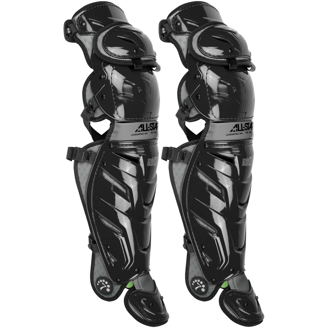 All-Star System 7 Axis 16.5 Inch Adult Baseball Catcher's Leg Guards 1 All-Star System 7 Axis 16.5 Inch Adult Baseball Catcher's Leg Guards
