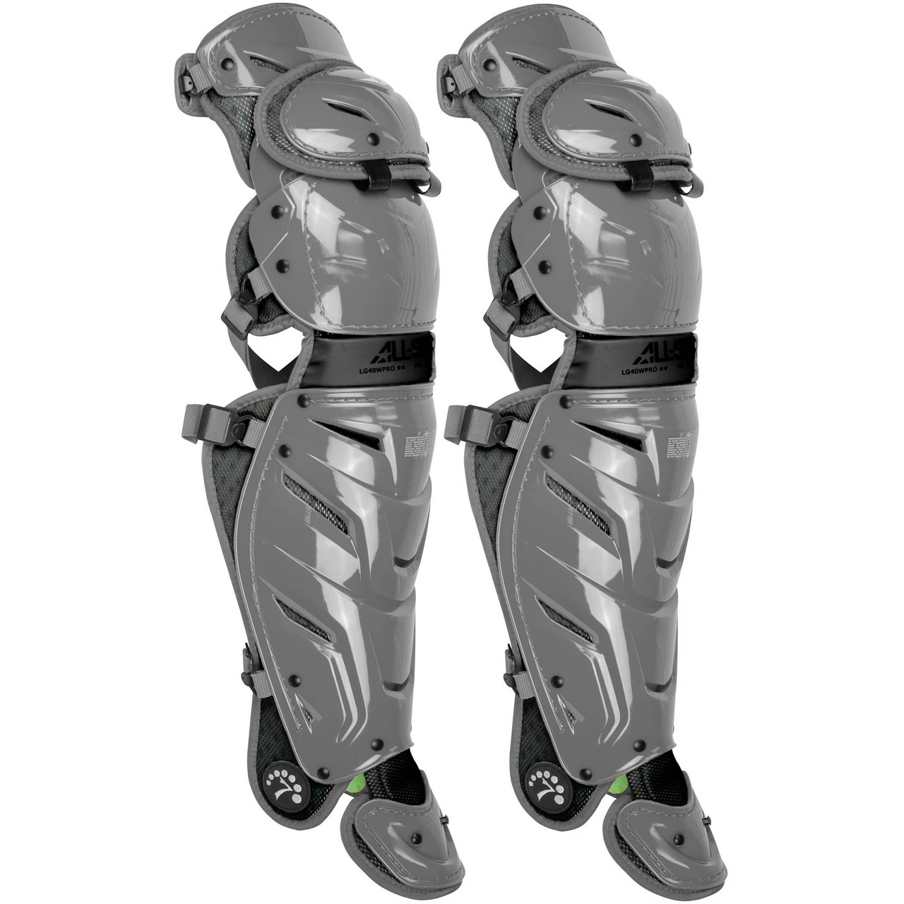 All-Star System 7 Axis 16.5 Inch Adult Baseball Catcher's Leg Guards 4 All-Star System 7 Axis 16.5 Inch Adult Baseball Catcher's Leg Guards - Image 4
