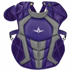 All-Star System7 Axis NOCSAE Youth Catcher's Chest Protector -Baseball Gloves Sales as cpcc1216s7x pur 95992.1679416913