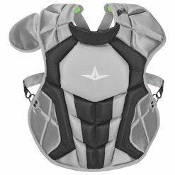 All-Star System7 Axis NOCSAE Youth Catcher's Chest Protector -Baseball Gloves Sales as cpcc1216s7x sil 94966.1679416914