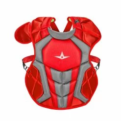 All-Star System7 Axis NOCSAE Intermediate Catcher's Chest Protector -Baseball Gloves Sales cpcc1216s7x sc 64734.1678981866