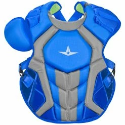All-Star System7 Axis NOCSAE Adult Baseball Catcher's Chest Protector -Baseball Gloves Sales cpcc40pro sbk 24749.1679446089