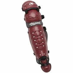 Diamond IX5 Adult Baseball Catcher's Leg Guards -Baseball Gloves Sales diamond dlg ix5 mar 01 38752.1678155991