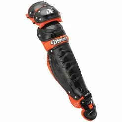 Diamond IX5 Adult Baseball Catcher's Leg Guards -Baseball Gloves Sales diamond dlg ix5 org 01 42622.1678155991