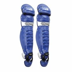 Diamond IX5 Intermediate Baseball Catcher's Leg Guards -Baseball Gloves Sales diamond dlg ix5 r w 01 01687.1666166176