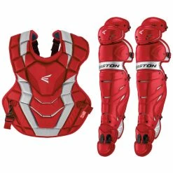 Easton Elite X Intermediate NOCSAE Baseball Catcher's Gear Bundle -Baseball Gloves Sales easton elite x cplg red 93519.1663421313