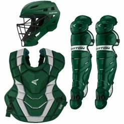 Easton Elite X Youth Baseball/Softball Catcher's Package -Baseball Gloves Sales easton elitexset grnsil 48274.1679388158