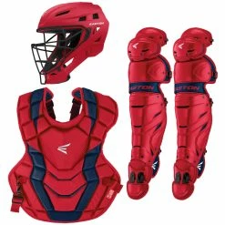 Easton Elite X Youth Baseball Catcher's Package -Baseball Gloves Sales easton elitexset rednvy 76587.1677938811