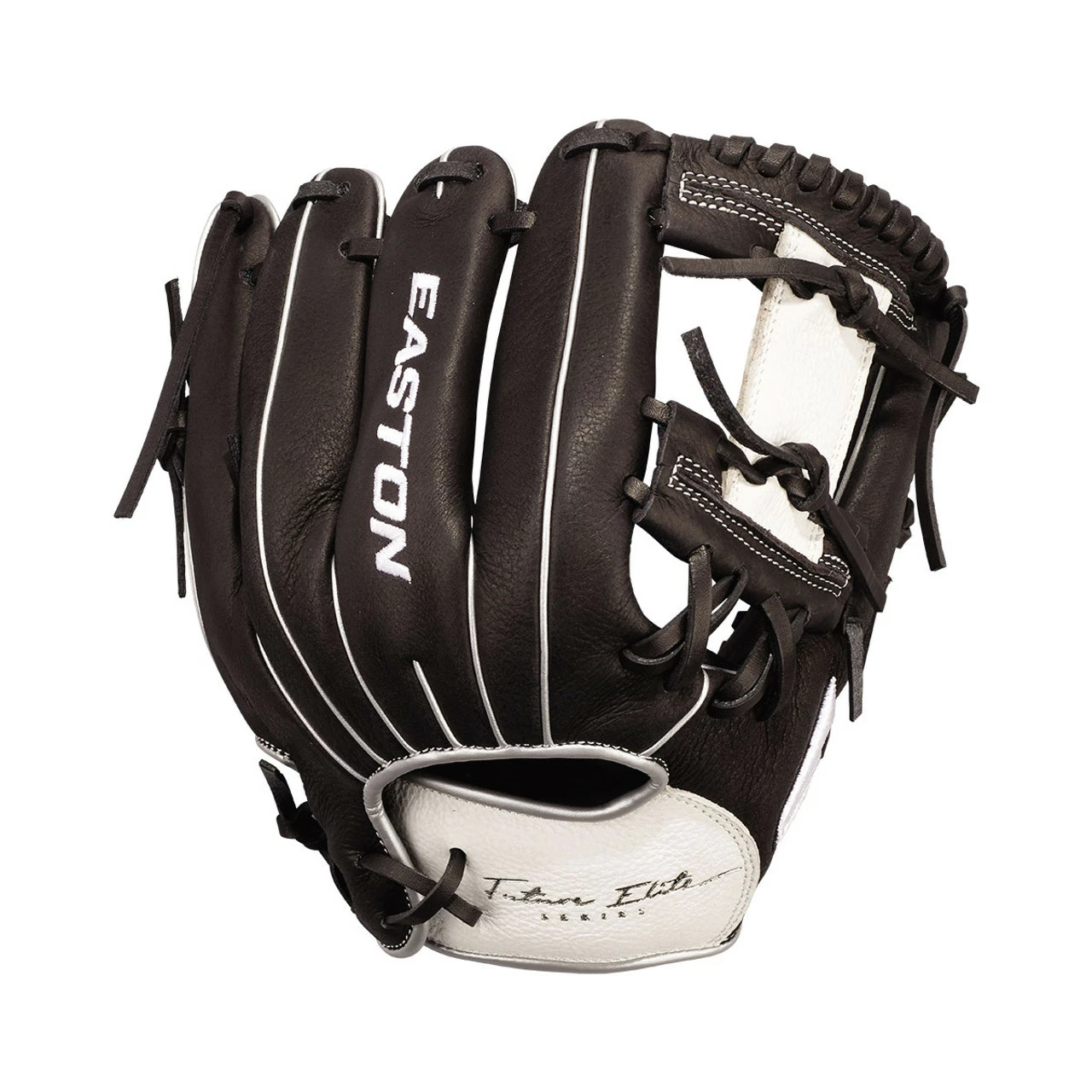 Easton Future Elite 11 Inch FE11 Youth Baseball Glove - Black/White 3 Easton Future Elite 11 Inch FE11 Youth Baseball Glove - Black/White - Image 3