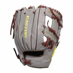 Easton Future Elite 11 Inch FE11 Youth Baseball Glove - Grey/Brown -Baseball Gloves Sales easton fe11 gybr 2 59444.1672792221