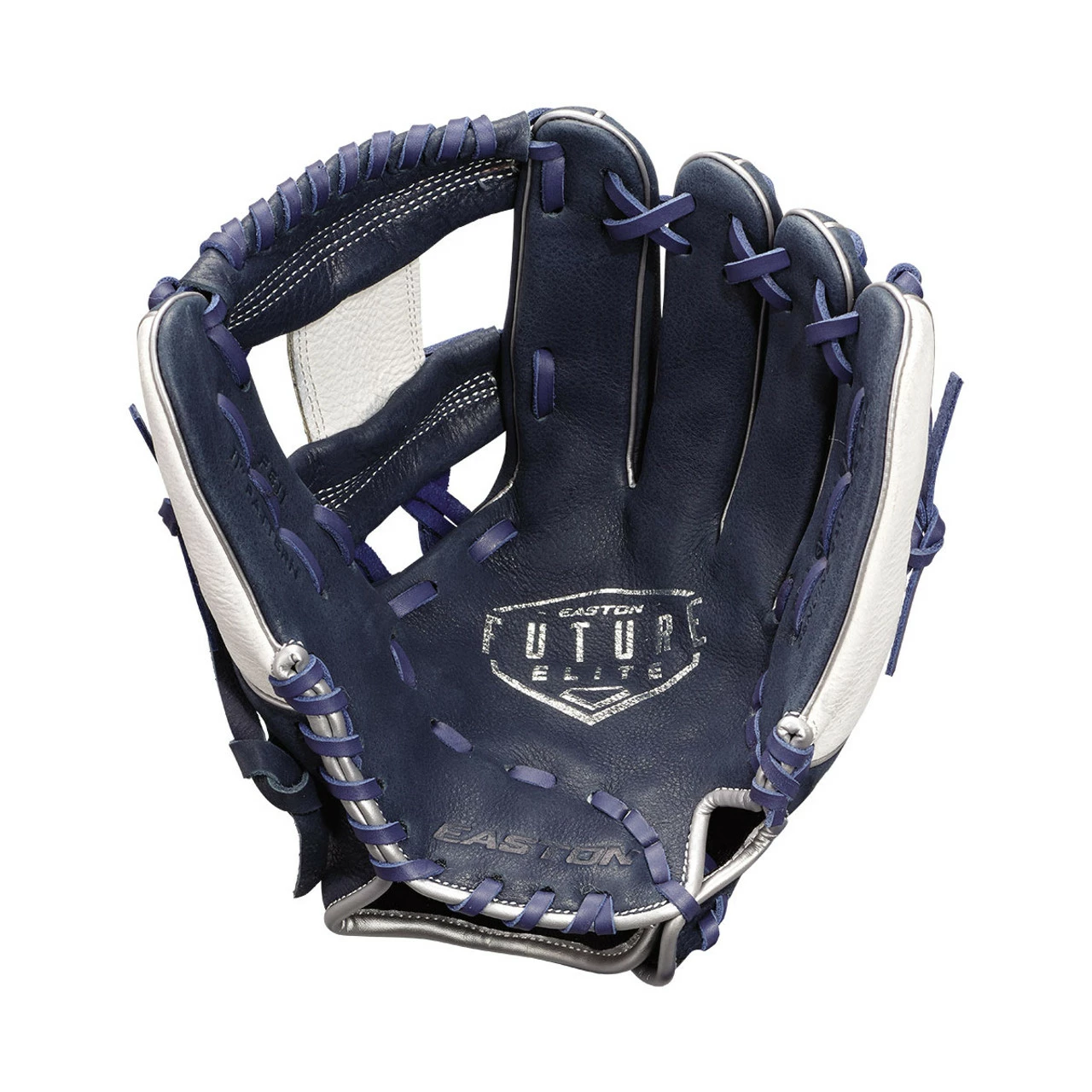 Easton Future Elite 11 Inch FE11 Youth Baseball Glove - Navy/White 2 Easton Future Elite 11 Inch FE11 Youth Baseball Glove - Navy/White - Image 2