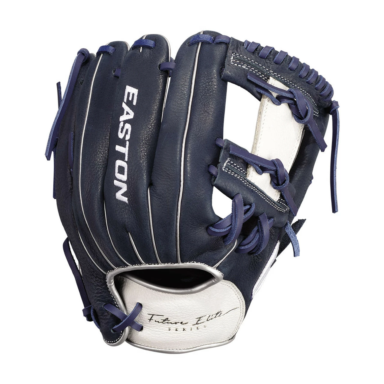 Easton Future Elite 11 Inch FE11 Youth Baseball Glove - Navy/White 3 Easton Future Elite 11 Inch FE11 Youth Baseball Glove - Navy/White - Image 3