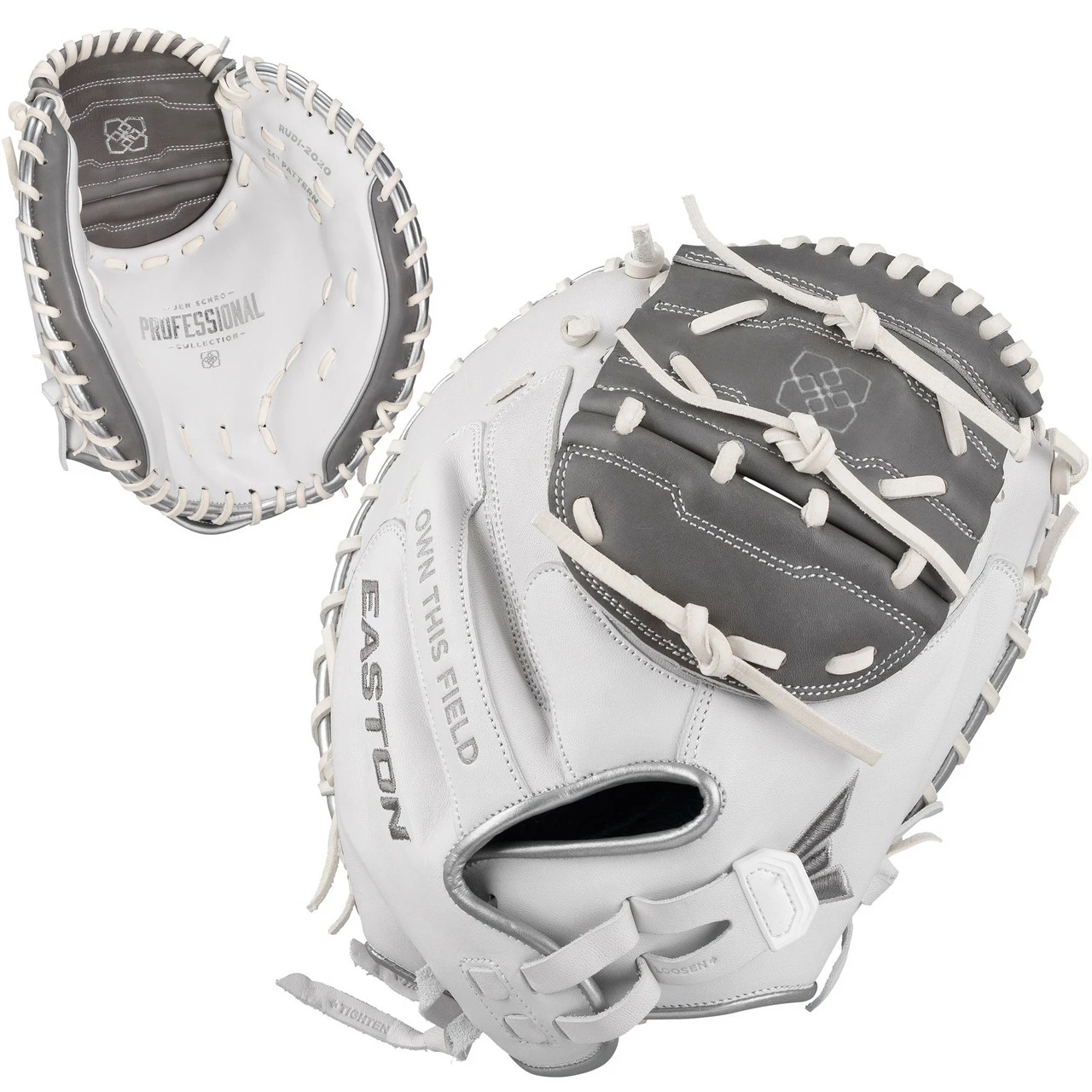 Easton Professional Jen Schroeder 34 Inch RUDI2020 Fastpitch Catcher's Mitt 1 Easton Professional Jen Schroeder 34 Inch RUDI2020 Fastpitch Catcher's Mitt