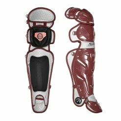 All-Star System Seven 16.5 Inch Adult Baseball Catcher's Leg Guards -Baseball Gloves Sales lg30pro ma 27987.1677909777