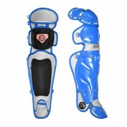 All-Star System Seven 16.5 Inch Adult Baseball Catcher's Leg Guards -Baseball Gloves Sales lg30pro ro 00418.1677909777