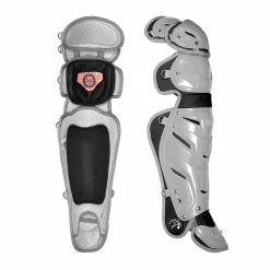 All-Star System Seven 16.5 Inch Adult Baseball Catcher's Leg Guards -Baseball Gloves Sales lg30pro sv 85726.1677909778