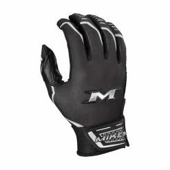 Miken Pro Series Adult Slowpitch Softball Batting Gloves -Baseball Gloves Sales mpsp b 88 miken pro sp bk 2 46274.1675545768