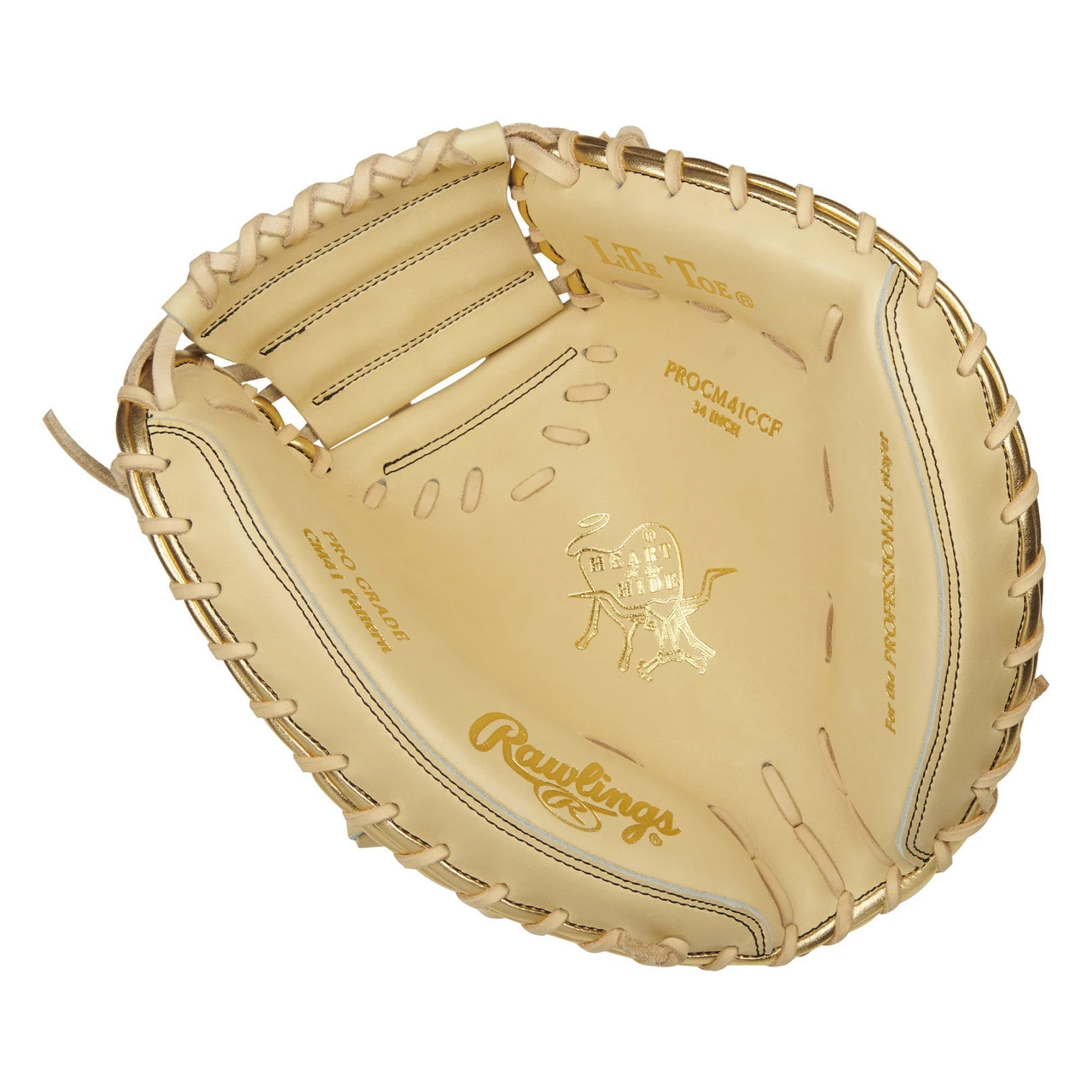Rawlings Heart Of The Hide Hyper Shell 34 Inch PROCM41CCF Baseball Catcher's Mitt 2 Rawlings Heart Of The Hide Hyper Shell 34 Inch PROCM41CCF Baseball Catcher's Mitt - Image 2