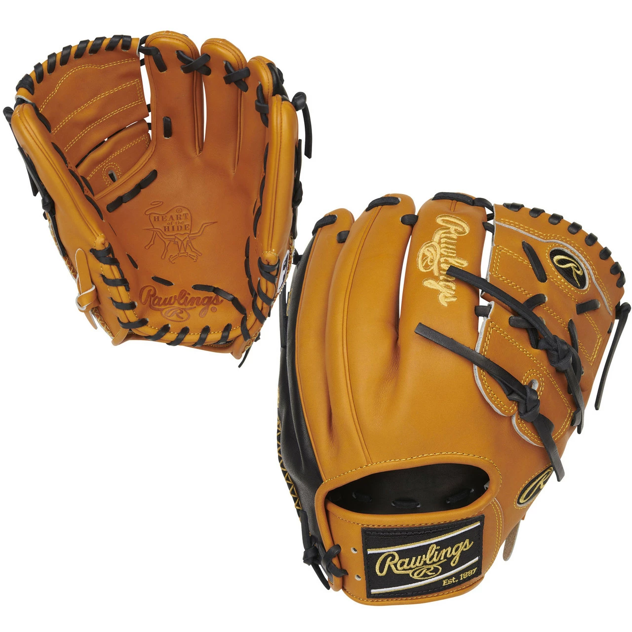 Rawlings Heart Of The Hide 11.75 Inch PRO205-9TB Baseball Glove 1 Rawlings Heart Of The Hide 11.75 Inch PRO205-9TB Baseball Glove