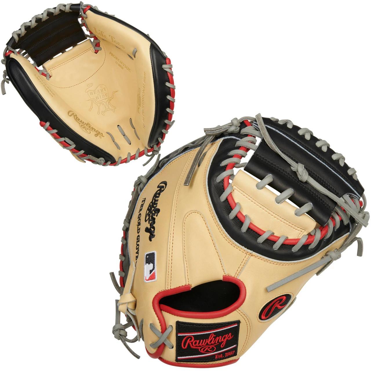 Rawlings Heart Of The Hide R2G Contour Fit 33 Inch PRORCM33UC Baseball Catcher's Mitt 1 Rawlings Heart Of The Hide R2G Contour Fit 33 Inch PRORCM33UC Baseball Catcher's Mitt