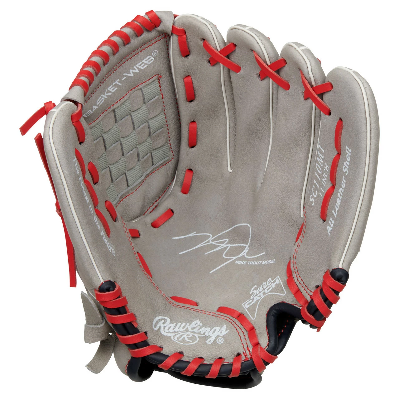 Rawlings Sure Catch Mike Trout 11 Inch SC110MT Youth Baseball Glove 3 Rawlings Sure Catch Mike Trout 11 Inch SC110MT Youth Baseball Glove - Image 3