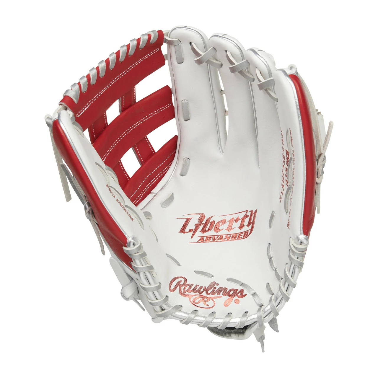 Rawlings Liberty Advanced Color 12.75 Inch RLA1275SB-6WSP Fastpitch Softball Glove 2 Rawlings Liberty Advanced Color 12.75 Inch RLA1275SB-6WSP Fastpitch Softball Glove - Image 2