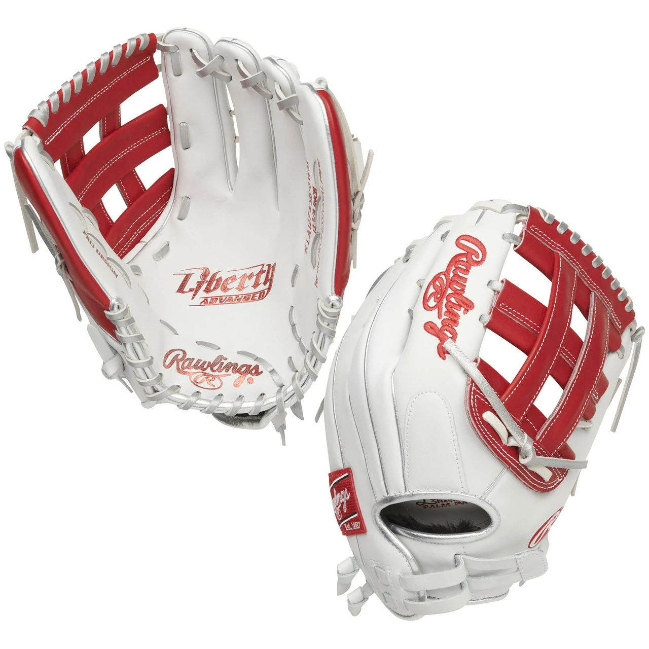 Rawlings Liberty Advanced Color 12.75 Inch RLA1275SB-6WSP Fastpitch Softball Glove 1 Rawlings Liberty Advanced Color 12.75 Inch RLA1275SB-6WSP Fastpitch Softball Glove
