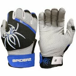 Spiderz PRO Adult Baseball/Softball Batting Gloves -Baseball Gloves Sales spiderz pro21 blkryl 03925.1679475062