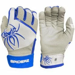 Spiderz PRO Youth Baseball/Softball Batting Gloves