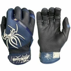 Spiderz 2023 PRO Adult Baseball/Softball Batting Gloves -Baseball Gloves Sales spiderz pro23 whtblksil 01 12535.1679474998