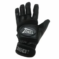Tanel 360 Pebble Grain Youth Baseball Batting Gloves -Baseball Gloves Sales tanel tanpgtbgy blkblk 03 66966.1677504378