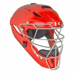 Under Armour Converge Matte Youth Baseball/Softball Catcher's Helmet -Baseball Gloves Sales uahg3 am sca 99319.1665760368