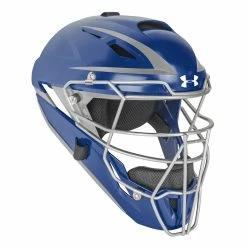 Under Armour Converge 2-Tone Youth Baseball/Softball Catcher's Helmet -Baseball Gloves Sales uahg3 ap nvy 43930.1679475131