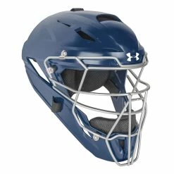 Under Armour Converge Solid Adult Baseball/Softball Catcher's Helmet -Baseball Gloves Sales uahg3 as nvy 47077.1677706579