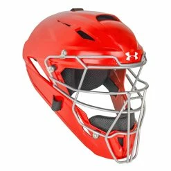 Under Armour Converge Solid Adult Baseball/Softball Catcher's Helmet -Baseball Gloves Sales uahg3 as sca 19831.1677706579